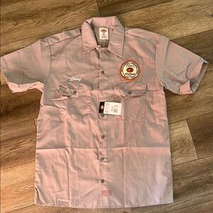 NWT Dickies Tito’s Handmade Vodka Button Up
